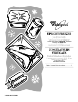 Whirlpool UPRIGHT FREEZER Owner's manual