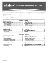 Whirlpool WRB119WFBB00 Owner's manual