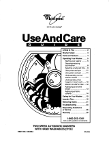 Whirlpool LSR7233DQ0 Owner's manual