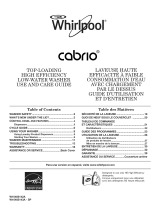 Whirlpool WTW8240YW0 Owner's manual