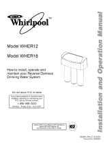 Whirlpool WHER18 Owner's manual