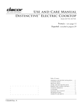 Dacor DECT365 Owner's manual