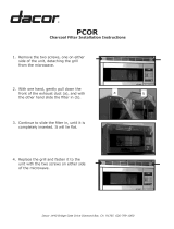 Dacor PCOR30S Installation guide