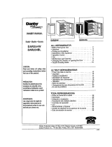 Danby DAR254W Owner's manual
