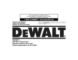 DeWalt DCGG571B TYPE 1 Owner's manual