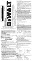 DeWalt D25223K TYPE 1 Owner's manual