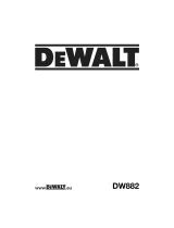 DeWalt DW882 TYPE3 Owner's manual