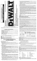 DeWalt D26456 TYPE1 Owner's manual