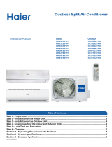 Haier 1U18ES2VHA Owner's manual