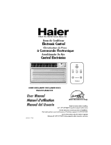 Haier ACD105E Owner's manual