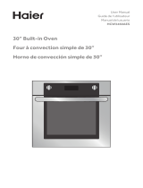 Haier HCW3460AES Owner's manual