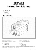 Hitachi DZ-MV270A Owner's manual
