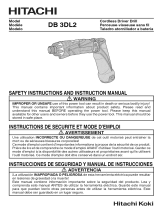 Hitachi DB3DL2 Owner's manual