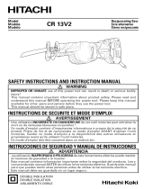 Hitachi CR13V2 Owner's manual
