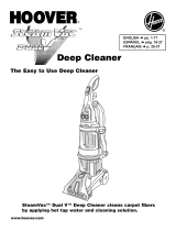 Hoover SteamVac Dual V Owner's manual