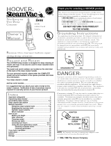 Hoover F5857-900 Owner's manual