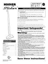 Hoover s2105 Owner's manual