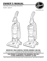 Hoover UH70821 Owner's manual