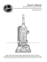 Hoover UH70085 Owner's manual