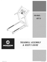 Horizon Fitness 24619-RCT7.6 Owner's manual
