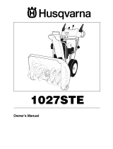 Husqvarna 1027STE Owner's manual