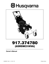 Husqvarna 917.374780 Owner's manual