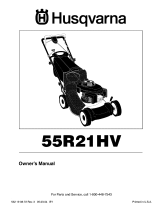 Husqvarna 55R21HVD Owner's manual