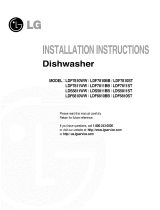 LG LDF7811WW Installation guide