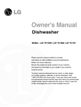 LG LDF7810WW Owner's manual