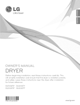 LG DLEX3070R Owner's manual