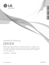 LG DLEX3550V Owner's manual