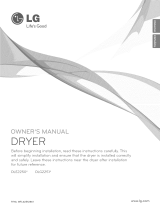 LG DLG2251W Owner's manual