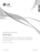 LG DLGX5171V Owner's manual