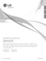 LG DLEX8000V Owner's manual