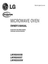 LG LMVM2055SW Owner's manual