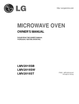 LG LMV2015SB/00 Owner's manual