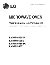 LG LMVM1955T Owner's manual