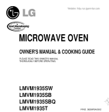 LG LMVM1935SW Owner's manual