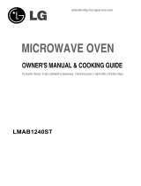 LG LMAB1240ST Owner's manual