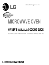 LG LCRM1240SW Owner's manual
