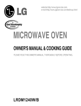 LG LRDM1240W Owner's manual
