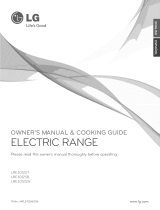 LG LRE3012SW Owner's manual