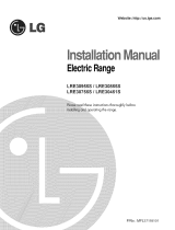 LG LRE30755SW/00 Installation guide