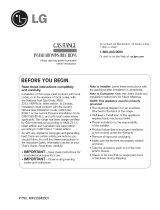 LG LRG30355SB Installation guide