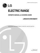 LG LRE30757SB/00 Owner's manual