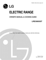 LG LRE30955ST Owner's manual