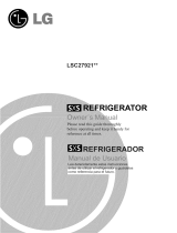 LG LSC27921TT Owner's manual