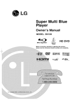 LG BH100 Owner's manual