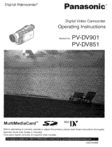Panasonic PV-DV851 Owner's manual
