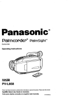 Panasonic PV-L858 Owner's manual